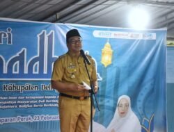 Hamparan Perak Kecamatan Pertama Dikunjungi Tim Safari Ramadan Pemkab Deli Serdang