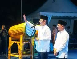 Tabuhan Bedug Rico Waas Resmikan Ramadhan Fair XX, 150 UMKM Ramaikan Taman Sri Deli