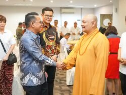 Pelantikan DPD Mahabudhi Sumut, Pemko Medan Dorong Sinergi Jaga Kerukunan Umat