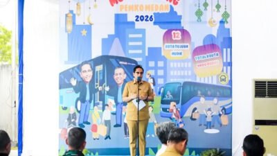 Pemko Medan Berangkatkan 4.000 Pemudik Gratis