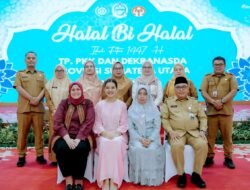 Pererat Silaturahmi Usai Ramadan, TP PKK Sumut Gelar Halalbihalal dan Siapkan Integrasi Kantor