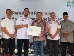 Camat Medan Deli Dukung Program PLN: Peresmian Jalan Aspal Berbahan FABA di Tanjung Mulia