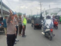 Polres Pelabuhan Belawan Amankan Kedatangan Kapal Kelud, Arus Penumpang Tetap Tertib
