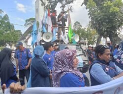Buruh Kepung Kantor Gubernur Sumut, Desak Tindak Tegas Perusahaan Abai K3