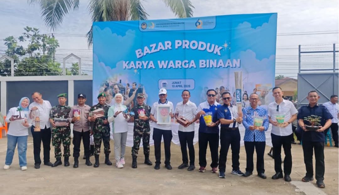 HBP ke 62, Rutan Kelas 1 Labuhan Deli Ikuti Bazar Produk Karya Warga Binaan Kanwil Dirjenpas Sumut