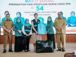 Hari Kesatuan Gerak PKK ke-54, TP PKK Sumut Hadirkan Layanan Kesehatan Gratis untuk Warga Asahan
