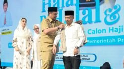 Bobby Nasution Tepung Tawari Calon Jemaah Haji 2026, Pesan Jaga Kesehatan hingga Nama Baik Sumut