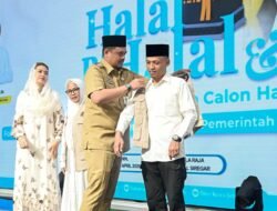 Bobby Nasution Tepung Tawari Calon Jemaah Haji 2026, Pesan Jaga Kesehatan hingga Nama Baik Sumut