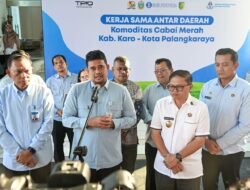 Kirim 1,050 Ton Cabai Merah ke Palangkaraya, Bobby Nasution Dorong Stabilitas Harga dan Kesejahteraan Petani