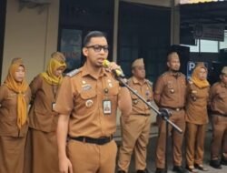 Apel Pagi Kecamatan Medan Deli Himbau Pantau Kebersihan Lingkungan