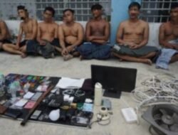 Pom Kodaeral I Gerebek Sarang Narkoba di Belawan, 7 Terduga Pelaku Diamankan