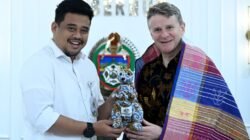 Terima Dubes Australia, Bobby Nasution Harapkan Kerja Sama dengan Sumut Semakin Luas