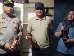 Polsek Medan Labuhan Gelar Razia THM, Sita Minuman Beralkohol Tanpa Izin 
