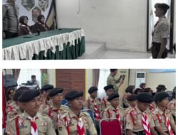Camat Medan Labuhan Lepas Kontingen Kwarran Menuju Jambore Cabang Kota Medan 2026
