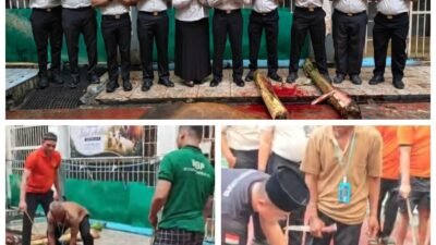 Warga Binaan Rutan Kelas 1 Medan Turut Merayakan Hari Raya Idul Adha 1447 H
