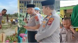 Kapolsek Medan Labuhan Pimpin Pelepasan Jenazah Aipda Maryaji