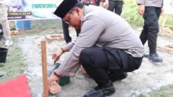 Polres Langkat Gandeng PTPN IV Regional II Bangun Sumur Bor Untuk Warga