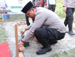 Polres Langkat Gandeng PTPN IV Regional II Bangun Sumur Bor Untuk Warga