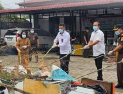 Karutan Labuhan Deli Hadiri Pemusnahan Barang Bukti Tindak Pidana Umum