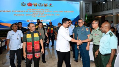 Di Hadapan Pasis Sesko TNI, Gubernur Bobby Tekankan Pentingnya Mitigasi Ancaman Megathrust