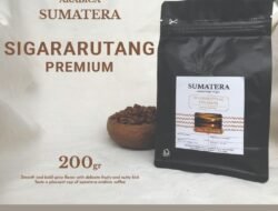 Kopi Arabika Sigararutang, Kacang Intip, dan Permen Jahe Merah Ramaikan Paviliun Simalungun di PRSU