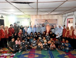 DWP Sumut Salurkan Perlengkapan Sekolah dan Bahan Pokok bagi Anak Panti Asuhan Alwashliyah Tanjungpura