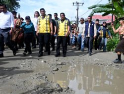 Bobby Nasution Pastikan Pembangunan Jalan dan Jembatan Jalur Barat Nisel-Nisbar Agustus