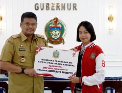 Bobby Nasution Beri Semangat Dua Putra-Putri Sumut yang Lolos Paskibraka Nasional