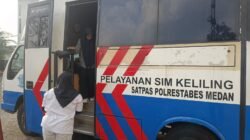 Polrestabes Medan Hadirkan Layanan Mobil SIM Keliling di PRSU