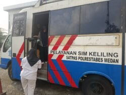 Polrestabes Medan Hadirkan Layanan Mobil SIM Keliling di PRSU
