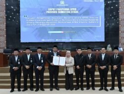 Gubernur Bobby Nasution dan DPRD Sumut Sepakati Ranperda Pertanggungjawaban APBD 2025