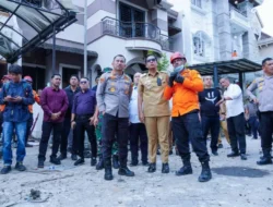Rico Waas Kerahkan Alat Berat dan Tim Medis Tangani Ledakan di Perumahan Grand Polonia