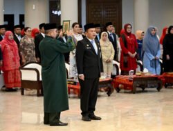Bobby Nasution Lantik Timur Tumanggor sebagai Pj Sekdaprov Sumut, Titip Tiga Pesan