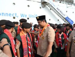 Bobby Nasution Lepas 1.179 Pramuka Sumut ke Jamnas XII, Jaga Nama Baik Daerah