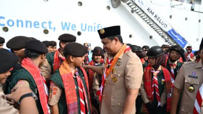 Bobby Nasution Lepas 1.179 Pramuka Sumut ke Jamnas XII, Jaga Nama Baik Daerah