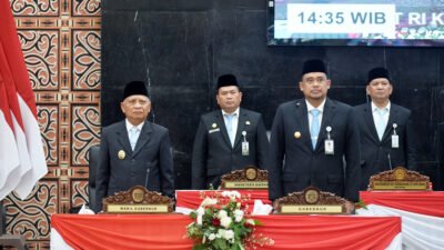 Gubernur Bobby Nasution Saksikan Pidato Presiden Prabowo soal RUU APBN 2027