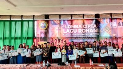 MPKW Sumut-Aceh Dorong Kreativitas Guru dan Murid Lewat Lomba Cipta Lagu Rohani, Diikuti 39 Peserta dari 19 Perguruan Kristen