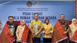 Pisah Sambut Kepala Rutan Kelas I Labuhan Deli Bersama Pejabat Struktural