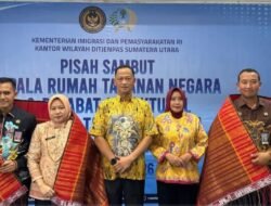Pisah Sambut Kepala Rutan Kelas I Labuhan Deli Bersama Pejabat Struktural