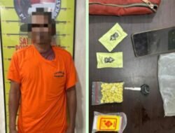 100 Butir Diduga Ekstasi Diamankan, Satres Narkoba Polres Langkat Tangkap Pria 49 Tahun