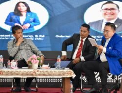 Dari Akuntabilitas ke Pelayanan, Gabriel Choandy Moderatori Dialog Empat Tokoh Gereja di PKTM GAMKI Sumut
