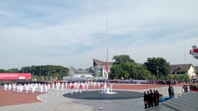 Gubernur Sumut Pimpin Upacara HUT ke-81 Kemerdekaan RI, Semangat Nasionalisme Bergema di Lapangan Astaka
