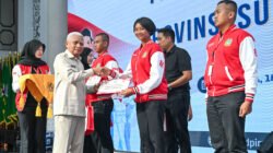 Sukses Jalankan Tugas HUT ke-81 RI, Wagub Sumut Lepas Pemulangan 74 Paskibraka