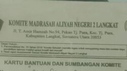 MAN 2 Tanjung Pura Lakukan Pungutan Rp75 Ribu per Siswa Tanpa Dasar