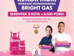 Pertamina Patra Niaga Regional Sumbagut Ajak Masyarakat Ramaikan Rekor MURI Memasak dengan Bright Gas