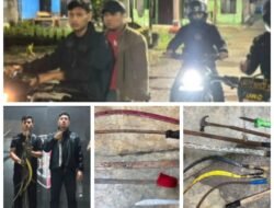 Tim Macan Polres Pelabuhan Belawan Amankan 13 Sajam dan Palu Martil, Cegah Tawuran Susulan