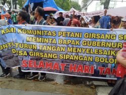 Petani Sumut Demo di Kantor Gubernur, Tuntut Konflik Agraria Segera Diselesaikan