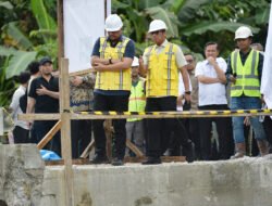 Tinjau Proyek Turap di Nias, Bobby Nasution Minta Pengerjaan Dipercepat Jelang Nataru
