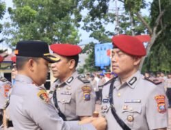 Kapolres Langkat Pimpin Sertijab Kasat Reskrim, Kasat Narkoba dan Kapolsek