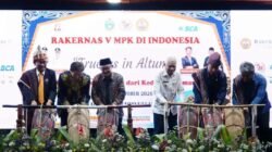 Pembukaan Rakernas V Digelar di Tarutung, Menteri Dikdasmen RI Apresiasi MPK Indonesia